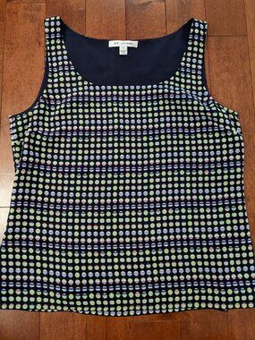 St John women's silk tank top in size small